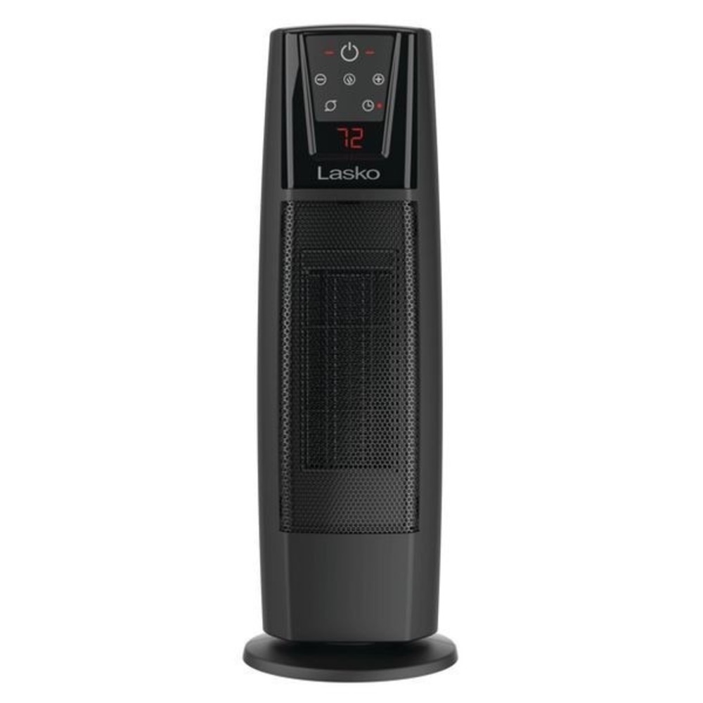 LASKO WARM-A-ROOM CT20111 DIGITAL CERAMIC TOWER HEATER WITH REMOTE 1500W